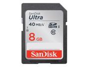 SanDisk Ultra 8GB Secure Digital High Capacity SDHC Flash Card Global