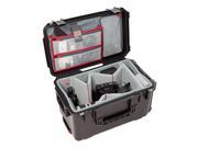 SKB Cases iSeries 2213 12 Case with Think Tank Designed Video Dividers and Lid