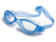 FINIS Energy Adjustable Comfort Classic Swim Fitness Goggles Blue Clear