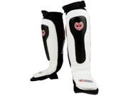 Triumph United Storm Trooper Grappling Shin Guards Large White