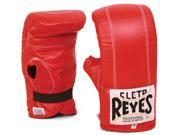 Cleto Reyes Leather Boxing Bag Gloves Medium Red