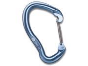 Omega Pacific Five O Wire Gate Carabiner Blue Frame