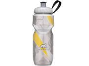 Polar Bottle Sport Insulated 20 oz Water Bottle Yellow Pattern