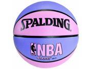 Spalding NBA Street Basketball Size 6 28.5 Pink Purple
