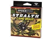 Spiderwire Stealth Camo Braid Fishing Line 300 yds 8 lb Test