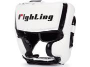 Fighting Sports S2 Gel Training Headgear Regular White Black