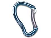 Omega Pacific Five O Bent Gate Carabiner Blue Frame