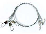 Eagle Claw Clear Bright Heavy Duty 18 Wire Leaders 3 Pack 30 lb Test