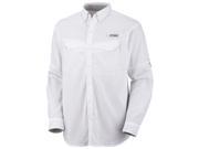 Columbia Low Drag Offshore Long Sleeve Shirt Large White