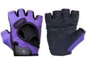 Harbinger 139 Women s FlexFit Weight Lifting Gloves Large Black Purple
