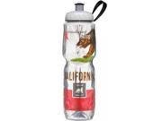 Polar Bottle Sport Insulated 24 oz State Flag Water Bottle California