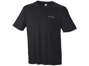 Columbia PFG Zero Rules Short Sleeve T Shirt Small Black