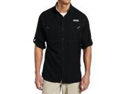 Columbia Low Drag Offshore Long Sleeve Shirt Large Black