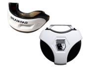 Brain Pad 3XS Professional Mouthguard with Case Black White
