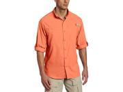 Columbia Men s Tamiami II Long Sleeve Shirt 2XL Bright Peach