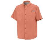 Columbia Men s Tamiami II Short Sleeve Shirt XS Bright Peach