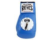 Cleto Reyes 10 oz Authentic Pro Fight Leather Clock Glove Blue