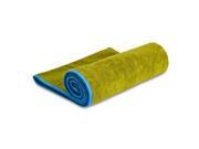 YogaRat 25 x 72 Microfiber Hot Yoga Towel Olive Sky