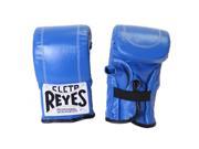 Cleto Reyes Leather Boxing Bag Gloves Medium Blue