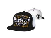 American Fighter Trademark Embroidered Hat Small Medium Black