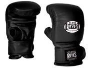 Cleto Reyes Boxing Bag Gloves with Hook and Loop Closure XL Black
