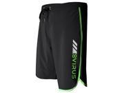 Virus Airflex Training Shorts 30 Black Neon Green