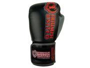 Triumph United Death Star Leather Boxing Gloves 12 oz Black