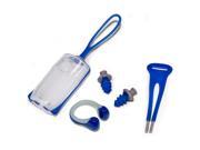 Aqua Sphere Silicone Ear Plug and Nose Clip with Case Swim Set