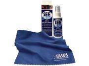 JAWS 2 oz. SeeSafe 2 in 1 Antifog and Cleaner Spray with Microfiber Cloth