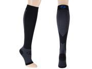 OrthoSleeve FS6 Compression Foot and Calf Sleeves Small Black