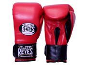 Cleto Reyes Extra Padding Leather Training Gloves 14 oz Red