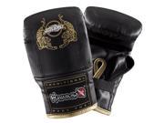 Hayabusa Premium Muay Thai Bag Gloves Medium Black Gold