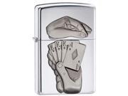 Zippo Full House High Polished Chrome Pocket Lighter