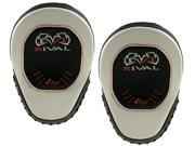 Rival Boxing d30 Intelli Shock Pro Punch Mitts Black White