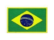 Gracie Jui Jitsu Brazilian Flag Patch