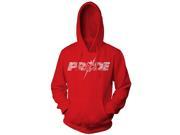 UFC Pride Logo Pullover Hoodie 3XL Red