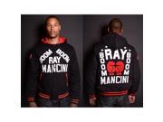 Roots of Fight Ray Boom Boom Mancini Canvas Jacket Medium Black Red