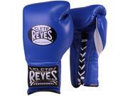 Cleto Reyes Traditional Lace Up Training Boxing Gloves 16 oz Blue
