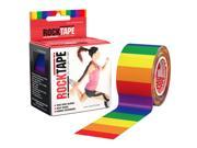 RockTape 2 Pattern Active Recovery Kinesiology Tape Rainbow