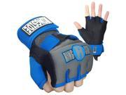 Ringside Gel Shock Boxing Glove Wraps XL Blue Black