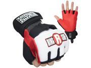 Ringside Gel Shock Boxing Glove Wraps Medium Red Black
