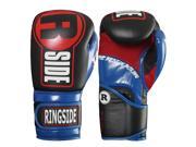 Ringside Apex Predator Sparring Boxing Gloves 16 oz. Black Blue Red