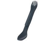 Humangear GoBites Duo Reusable Fork and Spoon Travel Utensils Gray