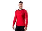 Fusion Fight Gear Star Trek Classic Uniform Long Sleeve Rashguard Medium Red