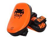 Venum Light Skintex Leather Kick Pads Neo Orange