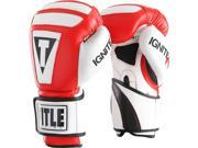 Title Boxing Infused Foam Ignite I Tech Bag Gloves 14 oz. Red White