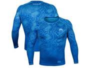 Venum Fusion Long Sleeve Compression T Shirt Large Blue