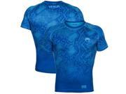 Venum Fusion Short Sleeve Compression T Shirt XL Blue