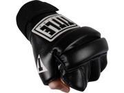 Title Boxing Padded Hook and Loop Leather Speed Bag Gloves Regular Black