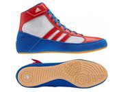 Adidas HVC Laced Wrestling Shoes 9.5 Blue Red White
